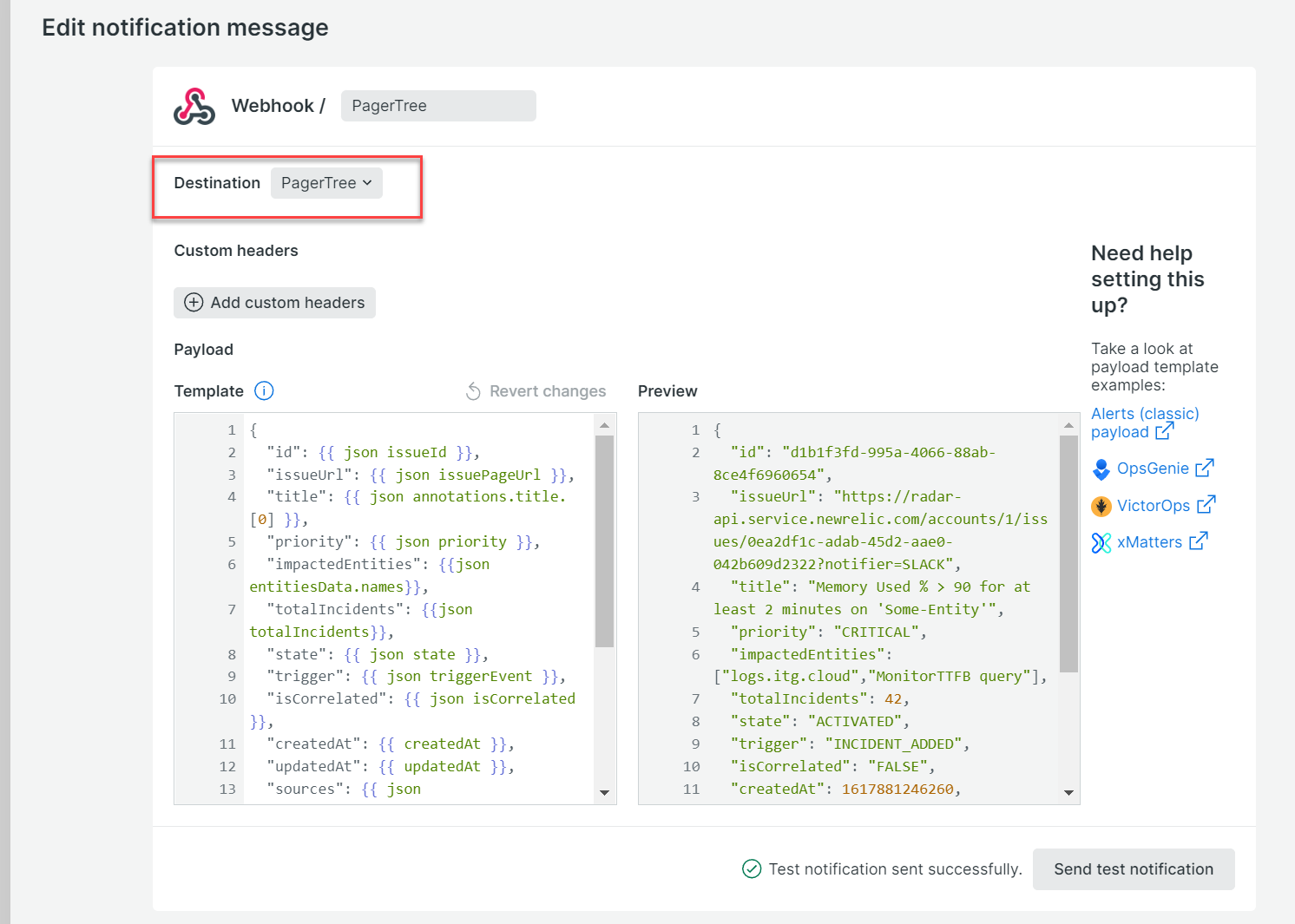 PagerTree Notification